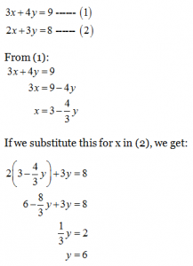 Simultaneous Equation | Perfect Maths